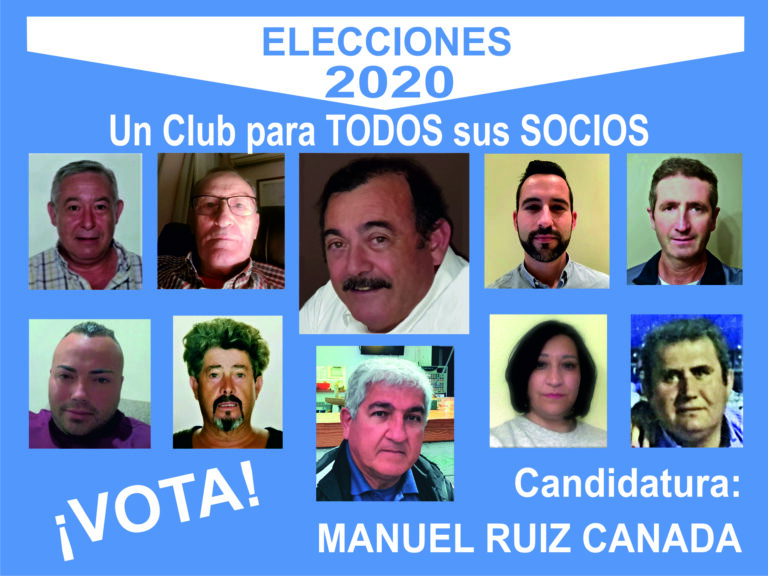 CANDIDATURA ELECCIONES MANUEL RUIZ CAÑADA