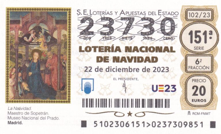 LOTERIA DE NAVIDAD 2023